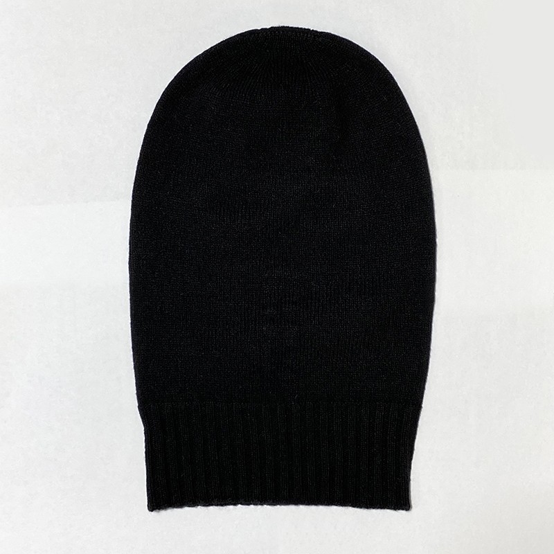 Autumn and winter warm knitted wool pullover trendy superhero corns decoration cold dome trendy hat 250211