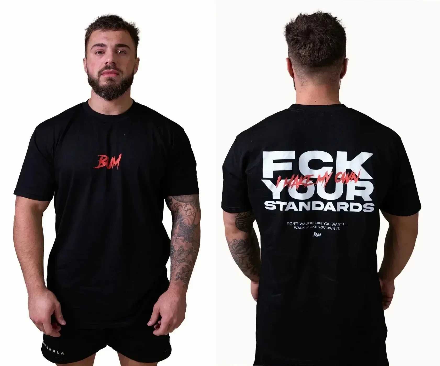 CBUM T Shirt Gym Fitness T-shirt Loose Oversized Cotton Men Short Sleeves Sports Tees Summer Training Workout Jogging Women Tops W250211