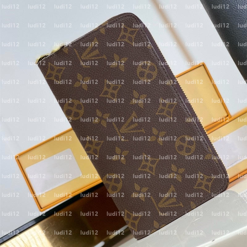 10a Fashion Luxury Designer wallets Long style Single Zipper ORGANIZER Men Women Leather Wallet Lady purse card holder 60017 With Box and mirror quality dust bags