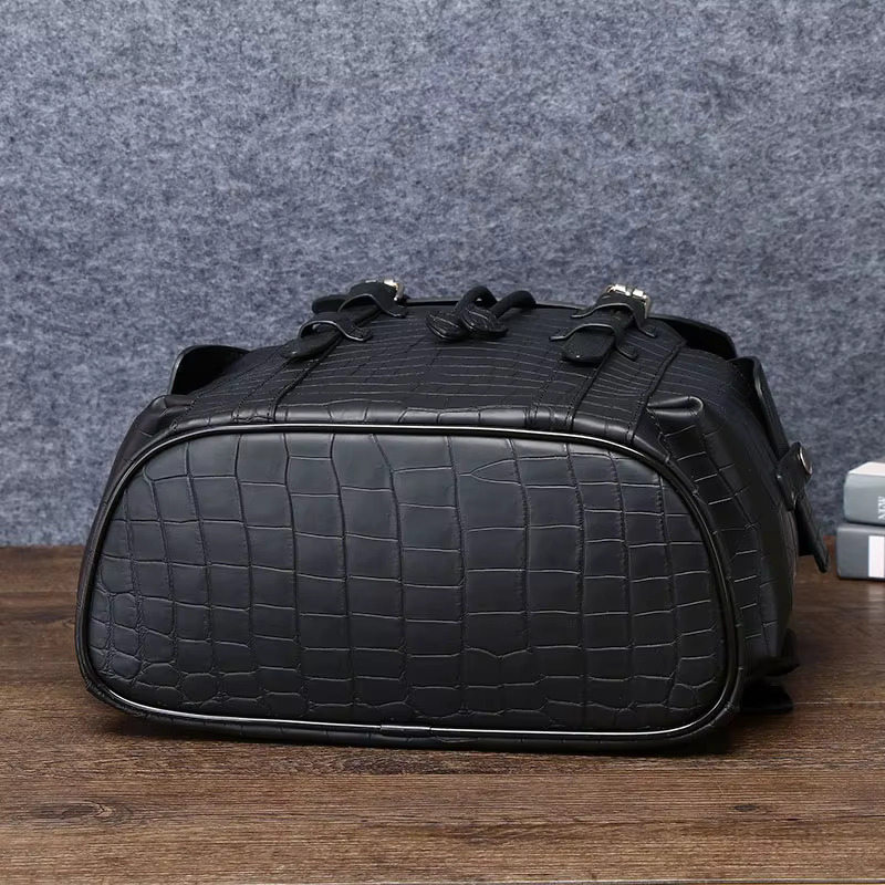 Men's Genuine Bag New Real Cowhide Leather Backpack Business Casual Backpack Large Capacity Travel Bag