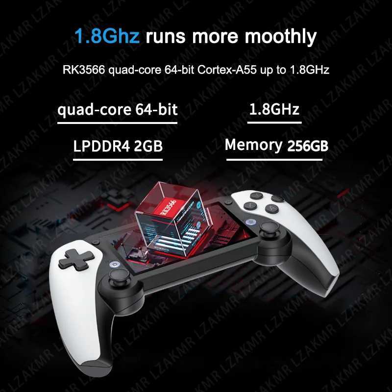 M25 Handheld Game Player Portable Retro Gaming Console 4.3 Sn 256G 70000+ Games for PSP N64 Play Anytime AnywhereXJ250211