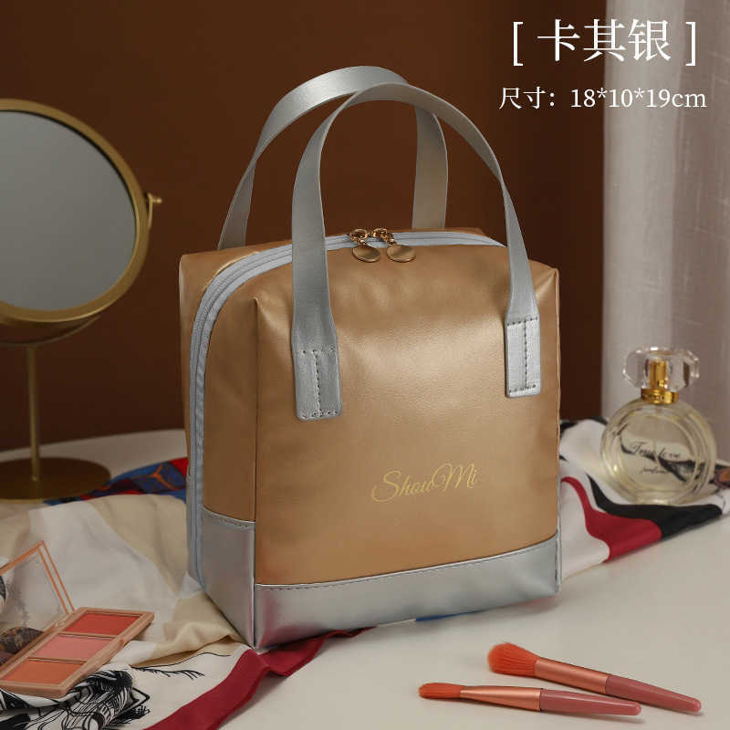Cosmetic Bags Handbag portable high appearance level skincare storage Going out toiletry bag Women's Makeup bag Advanced 2024 new H250211