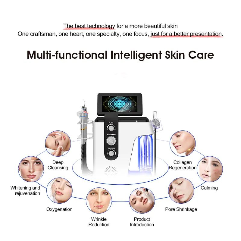 High Quality M29 Beauty Microdermabrasion Oxygen Jet Aqua Beautys Device Skin Care Deep Cleaning Black Head Removal Pore Shrinking Skin Moisturizer Ma