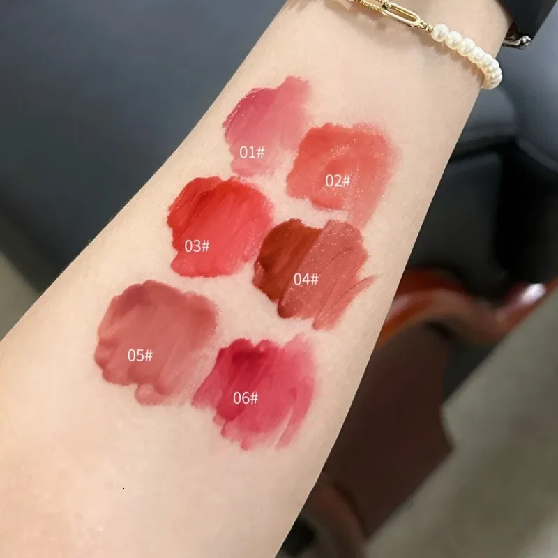 Transparent Water Glossy Orange Lip Gloss Red Mirror Jelly Liquid Lipsticks Moisturizing Long-lasting Lip Tint Stain Cosmetics 250113