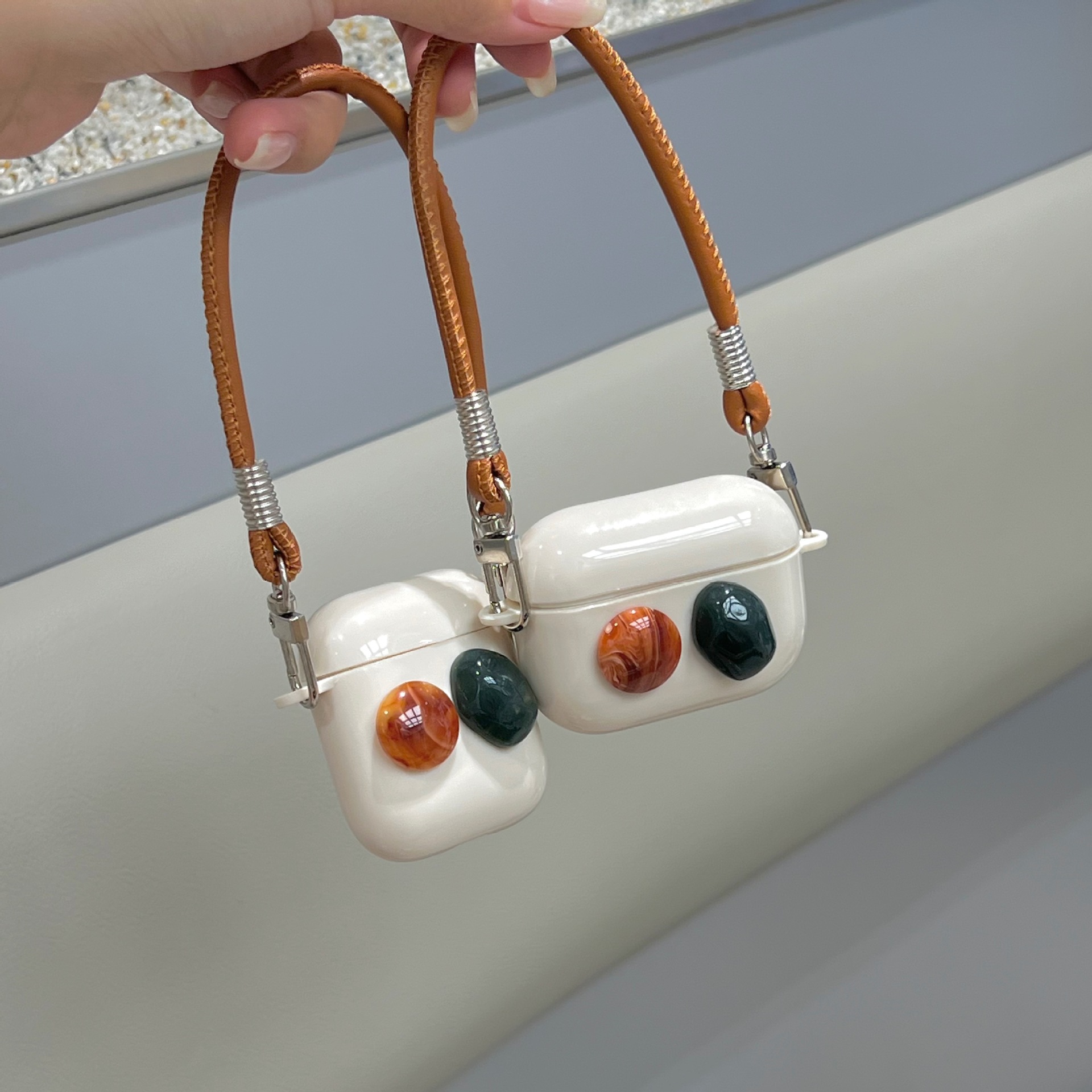 Ins Geometry Gem Suitable Pro Earphone Case 2 Wireless Bluetooth 3 Protective Cover