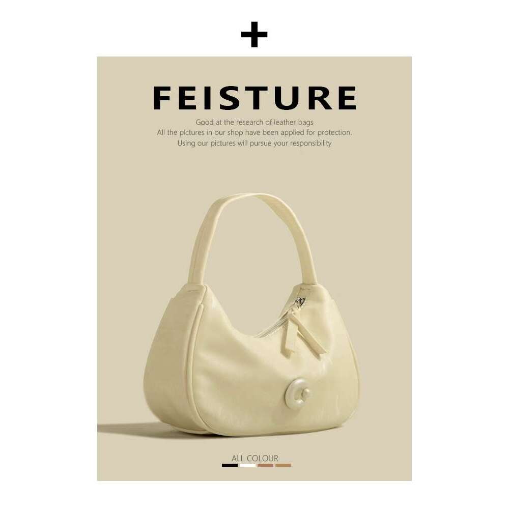 Women's Bags Non pool women's work niche single shoulder crescent bag
