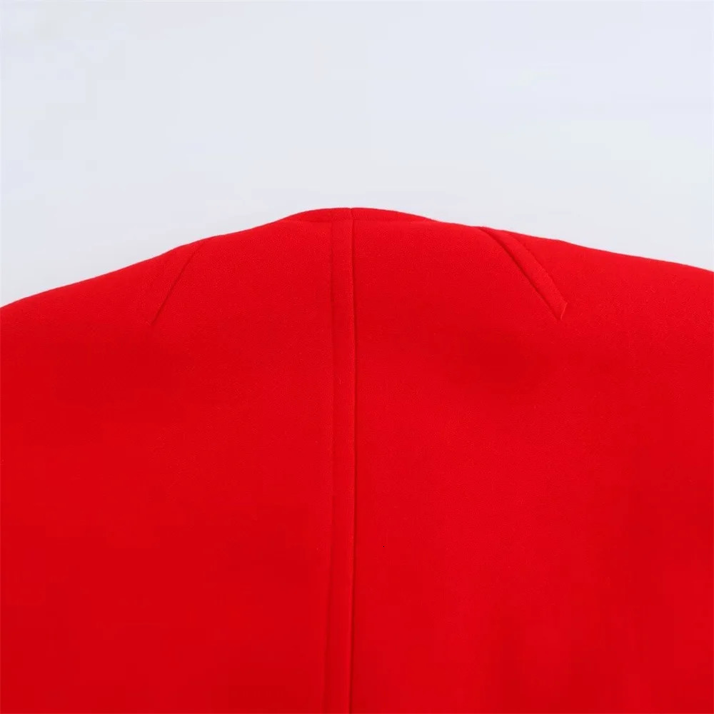 2024 autumn womens clothing casual fashion slim fit versatile commuting n sense retro spot wool blend coat 250109Z