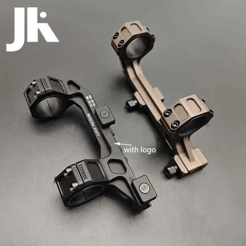 Airsoft Hunting GEISS Metal Cantilever 30mm/25.4mm Dual Scope Ring Optical Scope Mount With Bubble Level Rifle Weapon AccessoryW250211