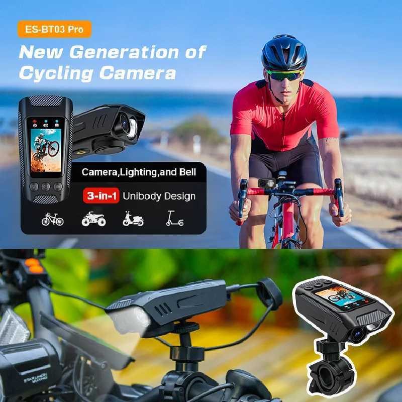 Smart Home Security System 4K 60F Action Camera Outdoor Motorcycle Helmet Sports Camera DV Video Recorder Car DVR Driving Recorder Bicycle Driving Rec
