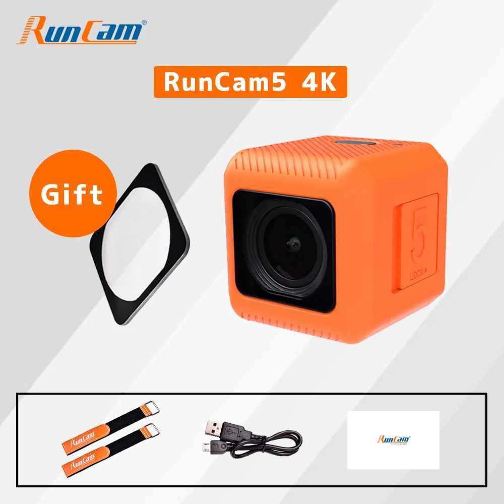 RunCam Action Camera 4K 2.7K RunCam 5 Orange Black RunCam5 Stabilizer Sport Drone RC Car for FPV EIS X2502101