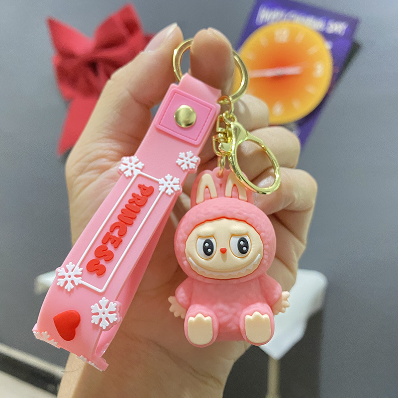 Wholesale Labub Cute series keychain Christmas Gift