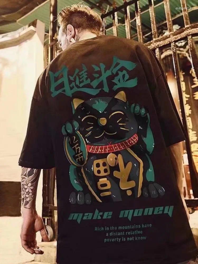 Men's T Shirts Summer Casual Loose T-shirt Short Sleeved Fashion Printing Large 8XL Hip Hop Couple Wear Half Sleeve Cotton Top