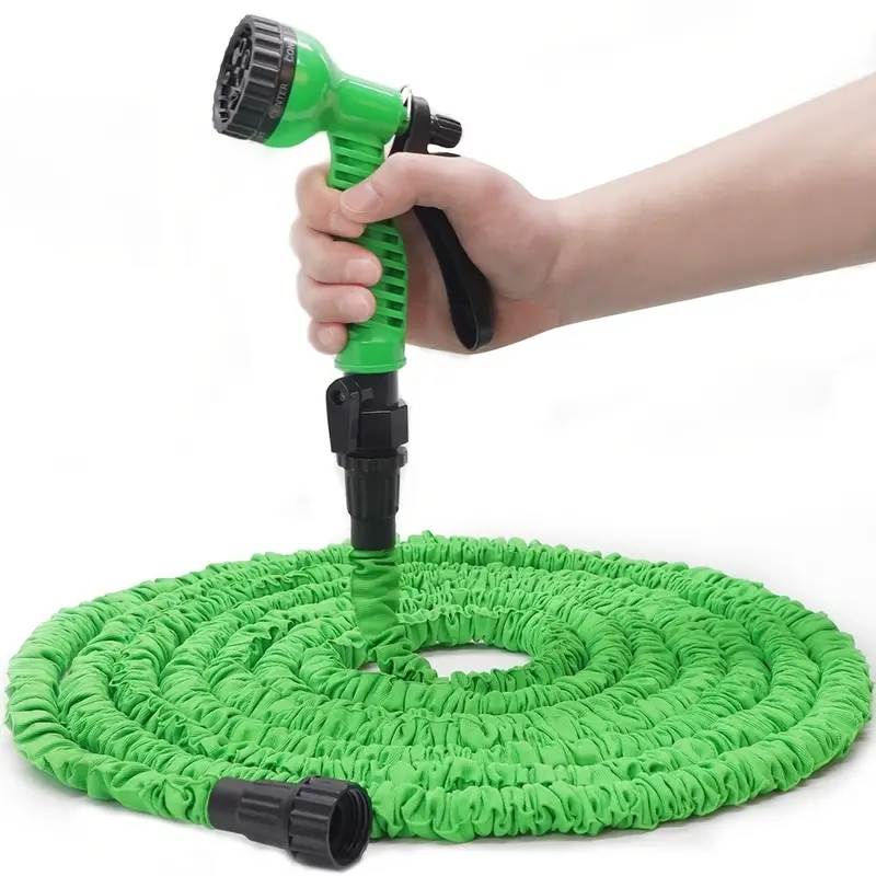 Heavy Duty European Style Retractable Carwash and Garden Irrigation Hose
