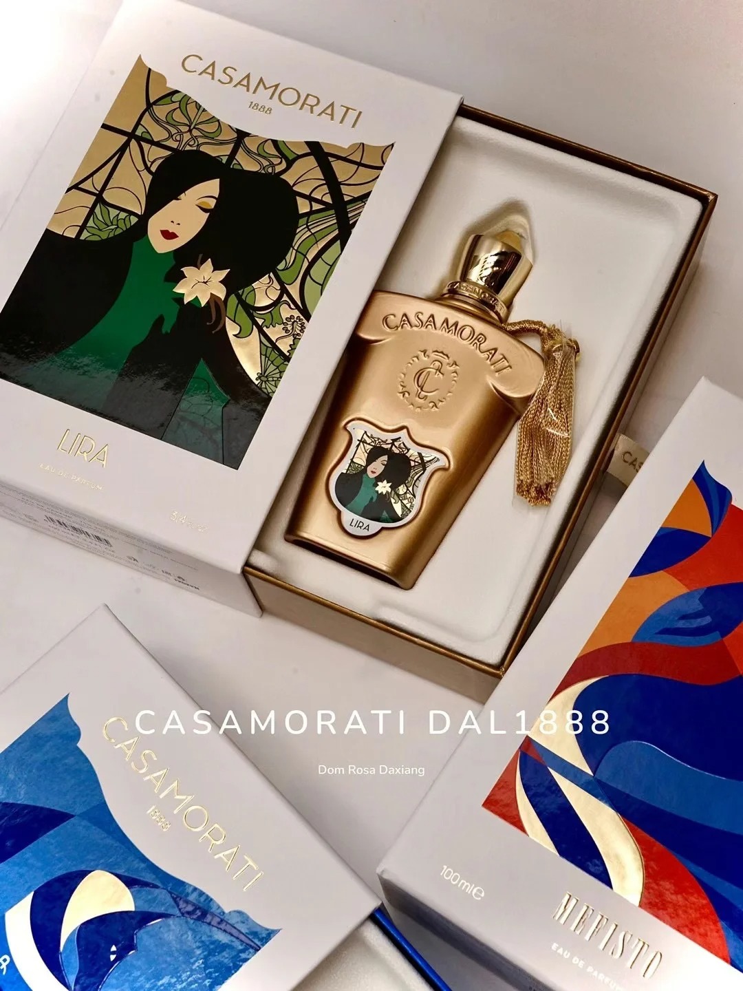 New Top Xerjoff Cologne Spray Casamorati 1888 100ml MEFISTO Bouquet Ideale Lira Perfume Fragrance Eau De Parfum Long Lasting Smell EDP Men Women