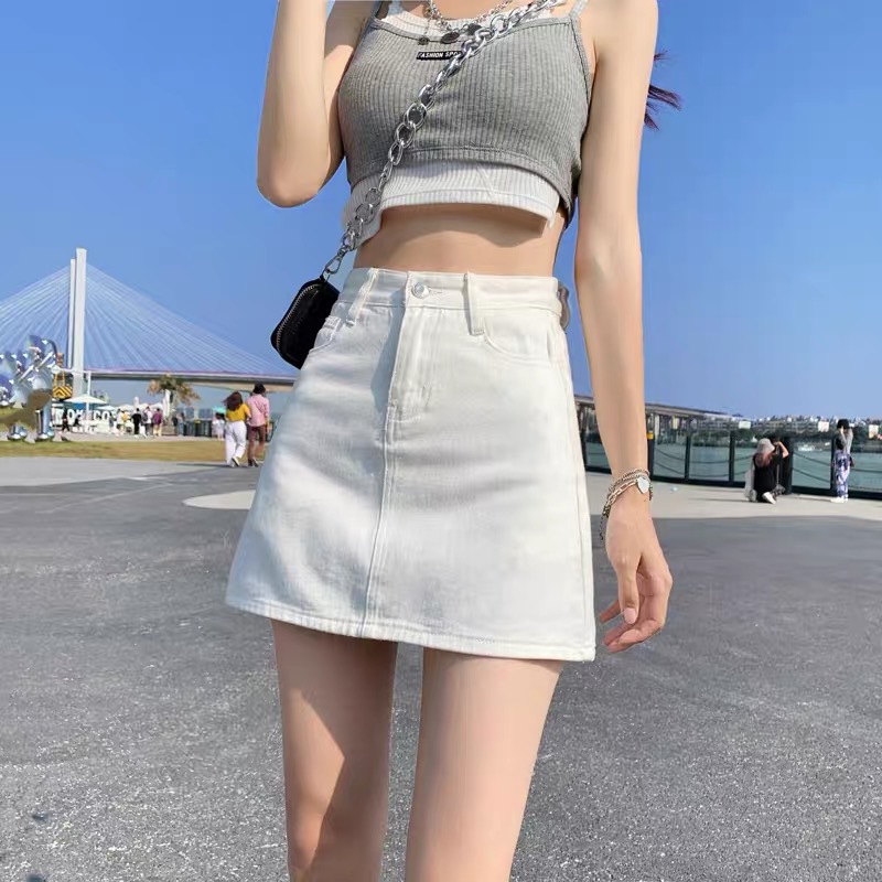 L340 New summer fashion sexy high waist slimming short skirt