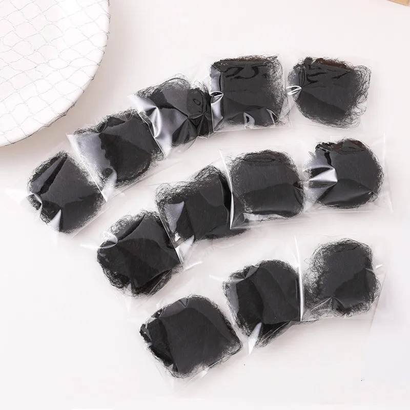 10pcs Invisible Bun Net Simple Style Mesh Net Breathable Wig Net Hair Styling Tool Women Female Hair Accessories 250113