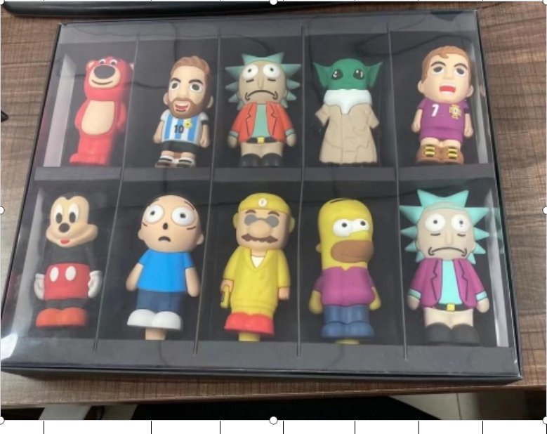 Cartoon Silicone Pipe Set Creative Multi-Style Portable Pipe Accessories Wholesale 1set=10pcs