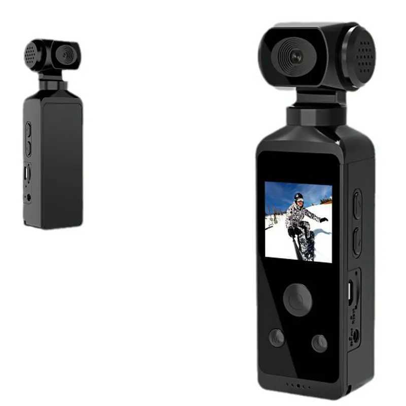 4K HD Sports Camera Handheld Pan Tilt 270 Degree Lens Rotation Vlog Outdoor Riding Diving Portable Helmet Anti-shake Camera X250210