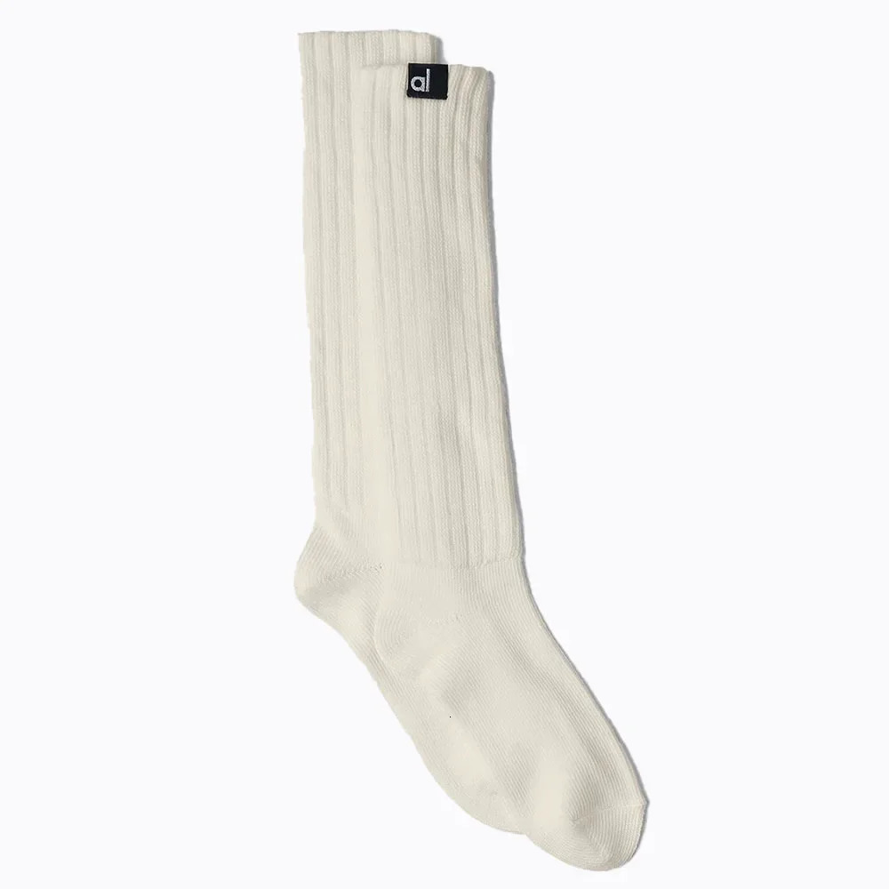 Yoga Socks SCRUNCH SOCK Tall Socks Pure Cotton Soft Breathable Knit Sports Casual All-match Super Thick Stack Wear Socks 250210