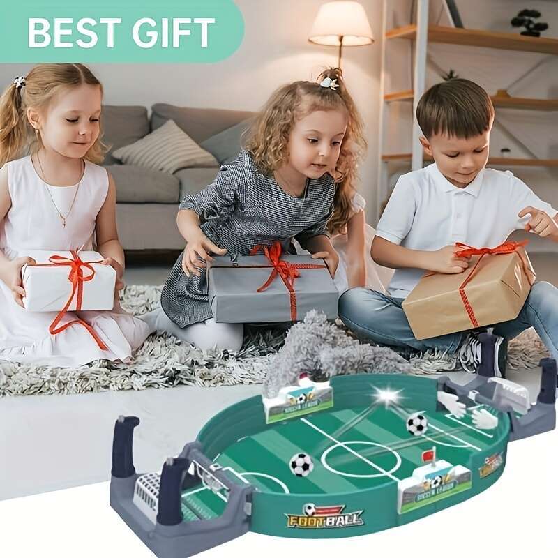 Two-Player Educational Board Football Game for Parent-Child Interactions & Family Bonding