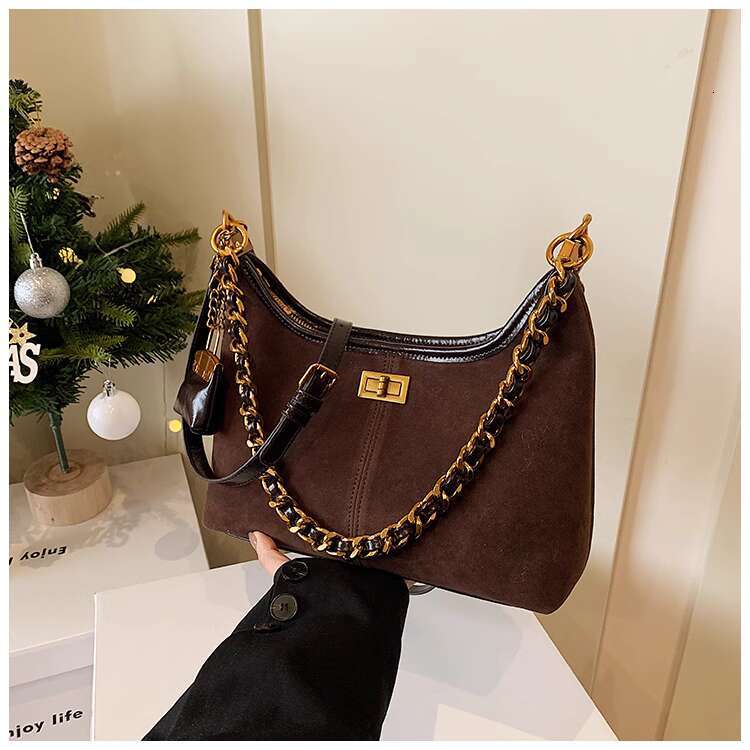 Women's Bags Matte premium texture small for women, autumn winter new item, single shoulder underarm bag, fashionable and stylish crossbody bag