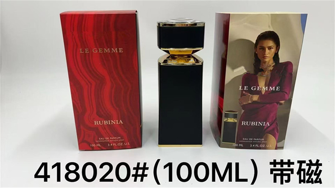 Designer perfume LE GEMME RUBINIA GARANAT ONEKH DESIRLA EDP 100ml Men Woman Fragrance Long Lasting Smell Brand P Perfumes Cologne Spray High Quality