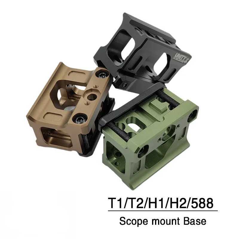 2024 New YR27 UNITY Fast Riser Mount For Tactical Airsoft T2 ROMEO5 Red Dot Sight Scope Universal Heightening BracketW250211