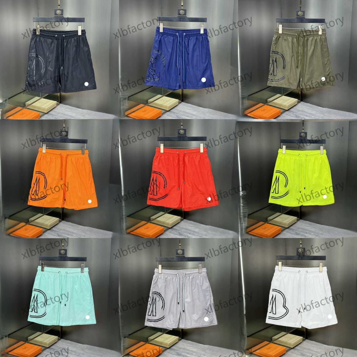 25ss designer French brand men shorts luxury men's short sport summer women swim shorts trend pure breathable brand Beach pants asian size S-3XL 16 Colors new style