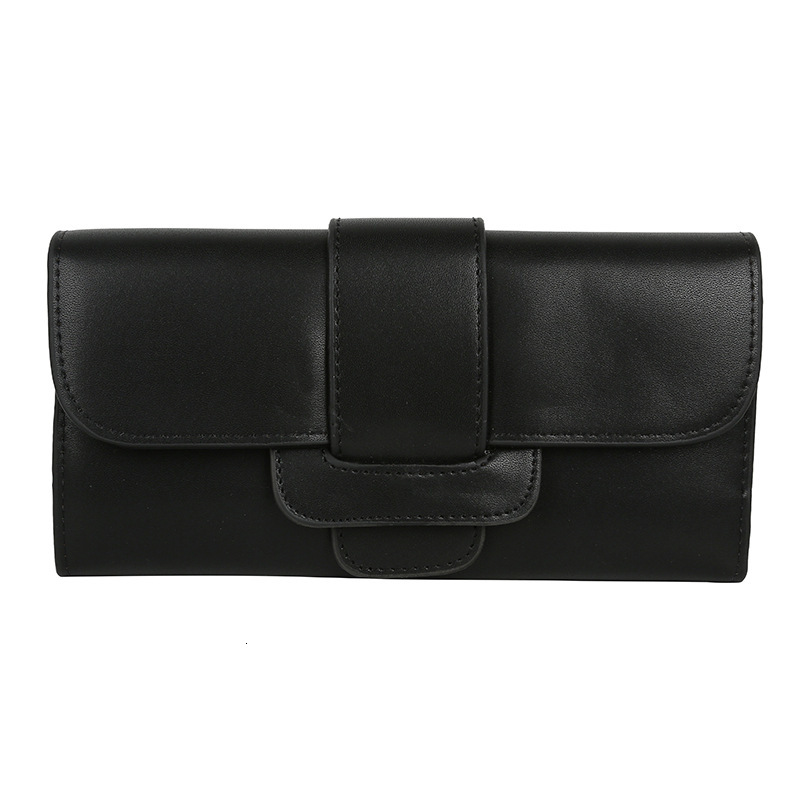 Women's long 2025 new niche simple versatile handbag fashionable large capacity multi card slot zero wallet swissmilitary