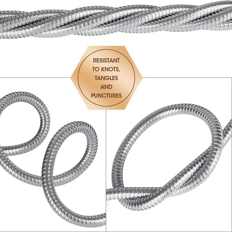 Sturdy American Standard Flexible Hose for Cars and Gardens Heavy Duty, Leak Free Design