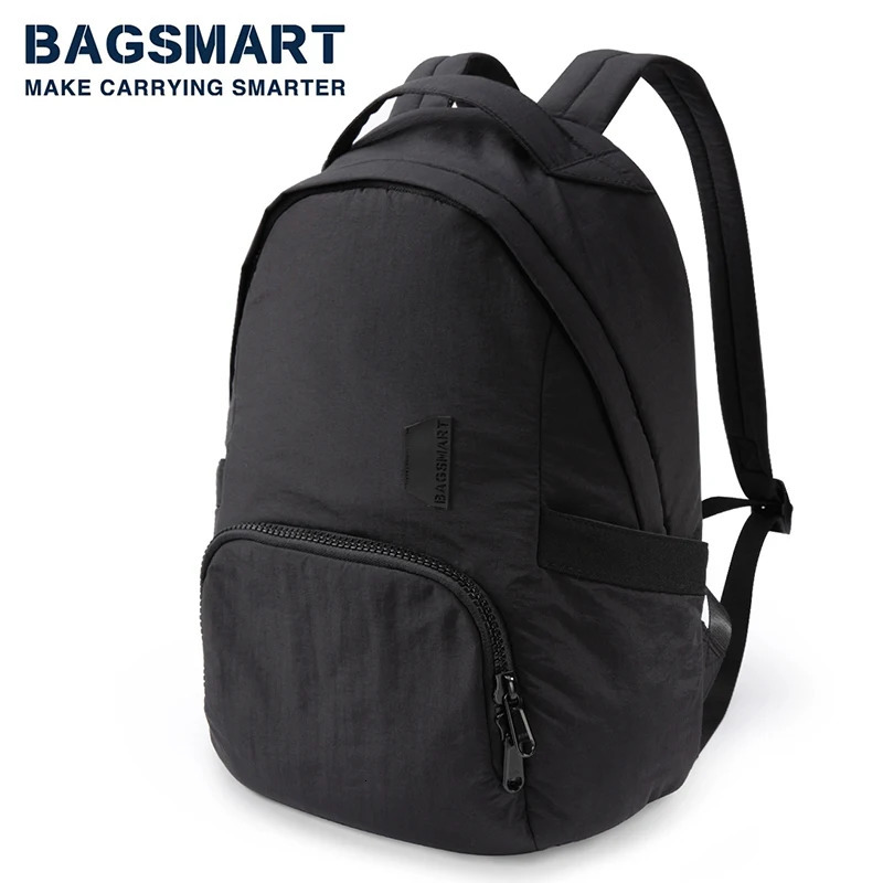 BAGSMART Cute Women Backpack Nylon School Bag Anti Theft 13.3 Inch Laptop Backpacks Travel Waterproof Small Kawaii Bag 250207