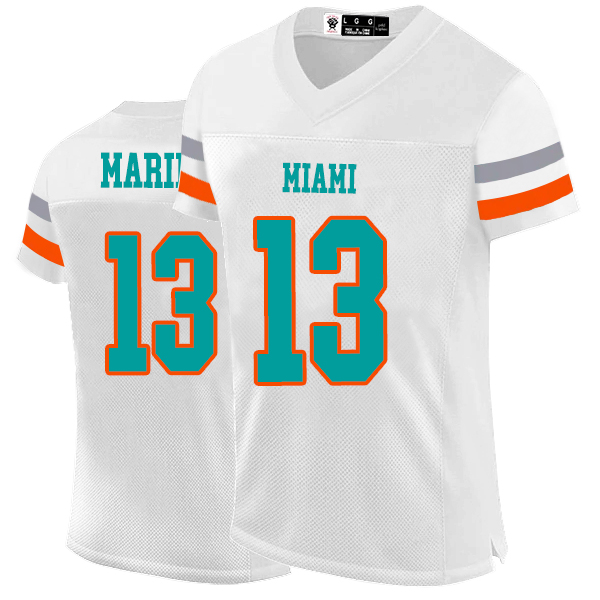 10 Tyreek Hill Tua Tagovailoa Jaylen Waddle Odell Beckham Jr. Football Jerseys Jalen Ramsey Chop Robinson Custom All Stitched Name and Number