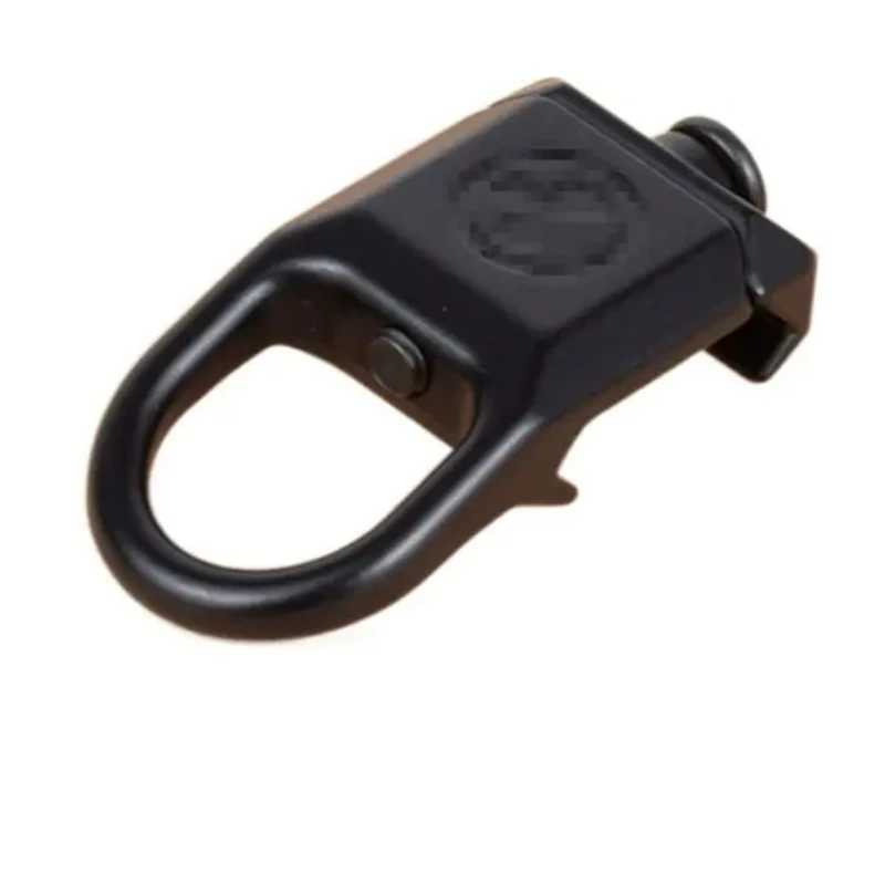 Metal Buckle QD Sling Swivel 20mm Picatinny Rail Mount Base Quick Detach Rail Mount for Milk Railgun AccessoriesW250211