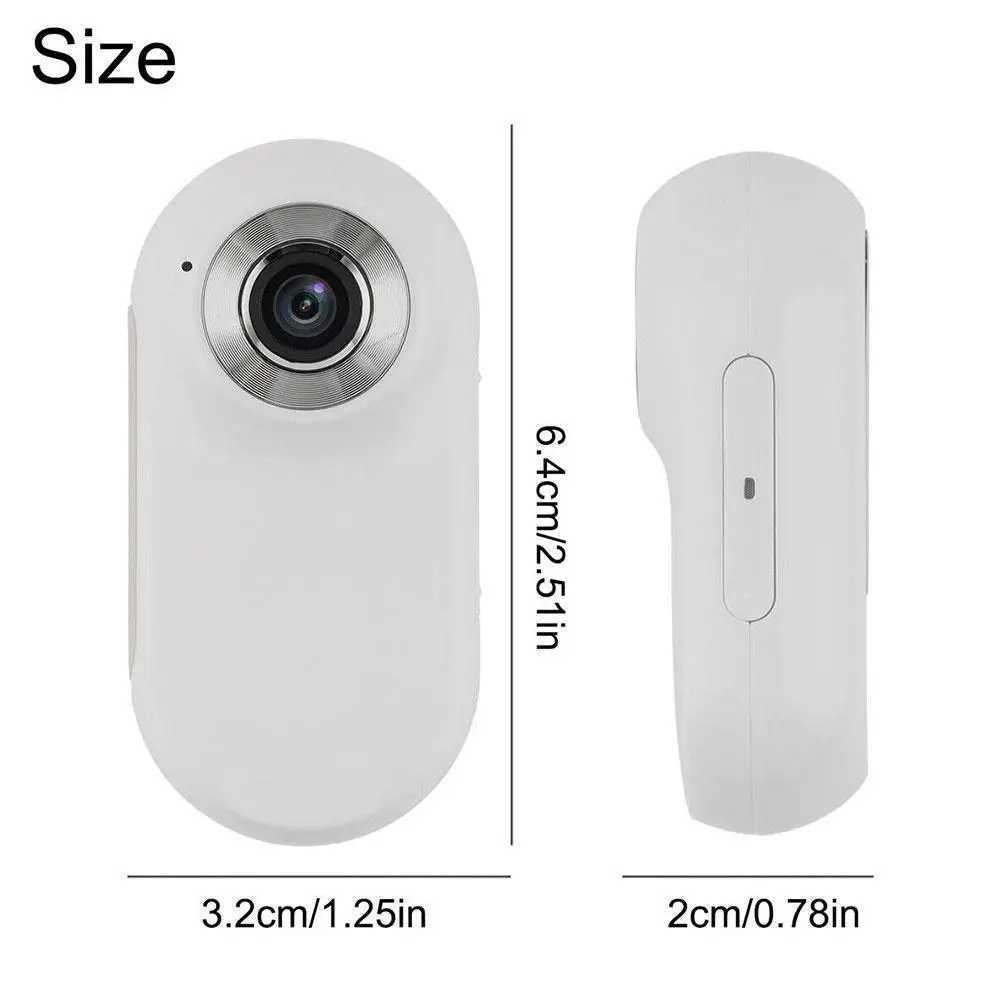 360 degree sports panoramic thumb camera chest fixed motorcycle Dashcam anti shake camera super memory life recorder X250210