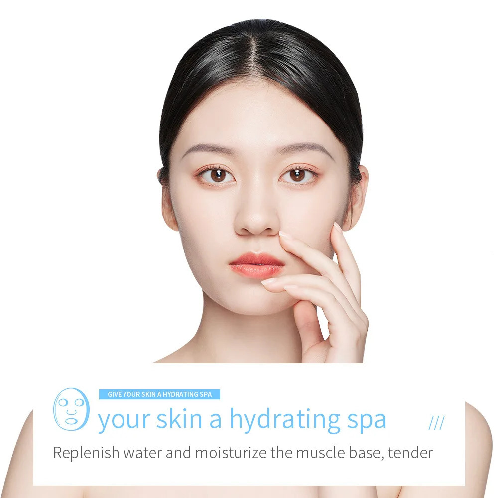 20pcs BIOAQUA Centella Collagen Face Mask VC Moisturizing Refreshing Sheet Masks Hyaluronic Acid Facial Mask Skin Care Products 250113