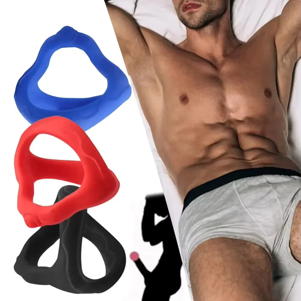 Ergonomic High Elasticity Corrector Enhance Sex Pleasure Delay Ejaculation Dildo Ring Male Supply female