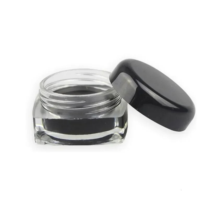 Black Color Eyeliner Gel with Brush Easy to Wear Makeup Long-lasting Waterproof Eye Liner Make up Beauty Women Cosmetics 250113