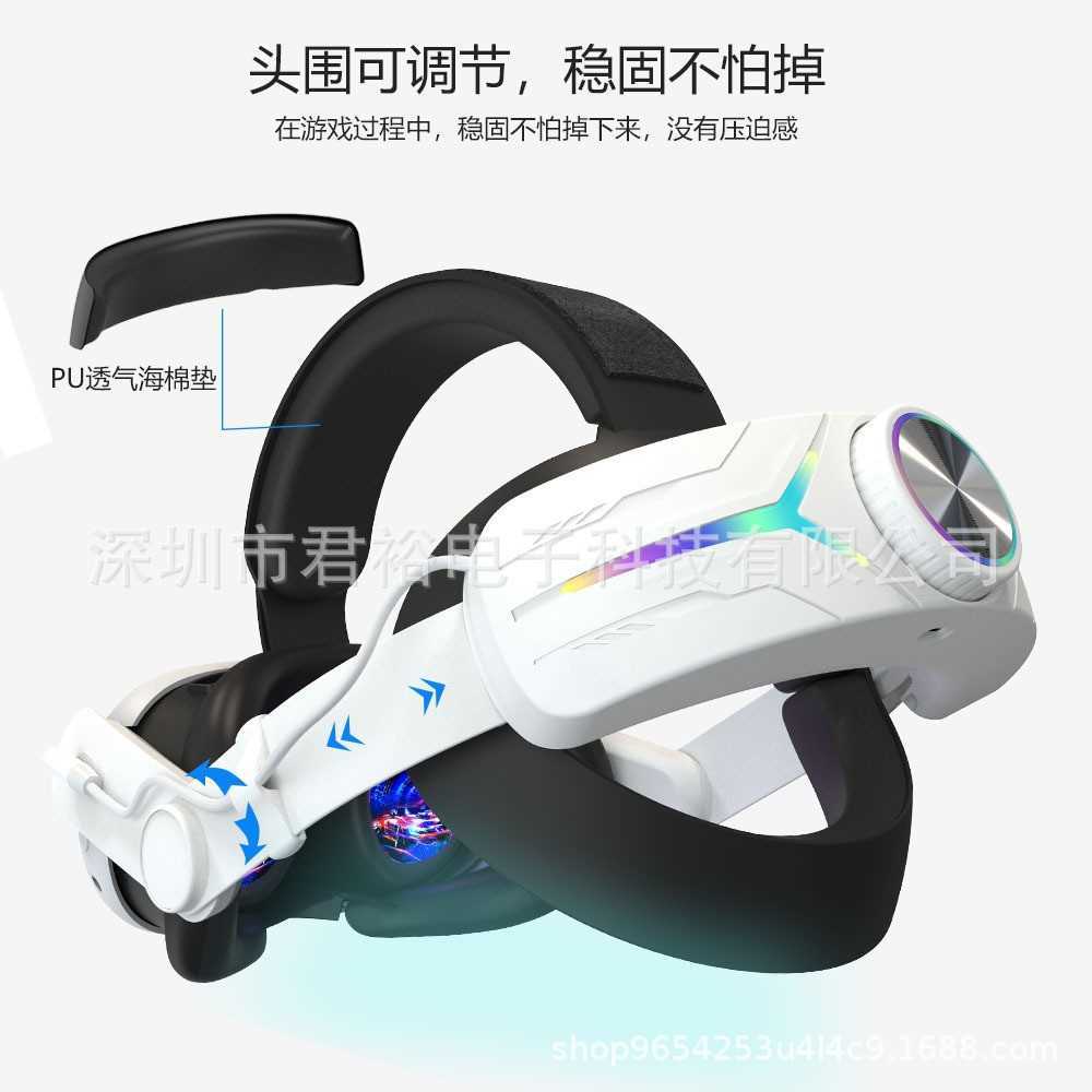 VR/AR Devices New Meta Quest 3 Head mounted RGB Electric Competition VR Head mounted 8000mAh Quest 3 Head mounted VR Accessories z250211