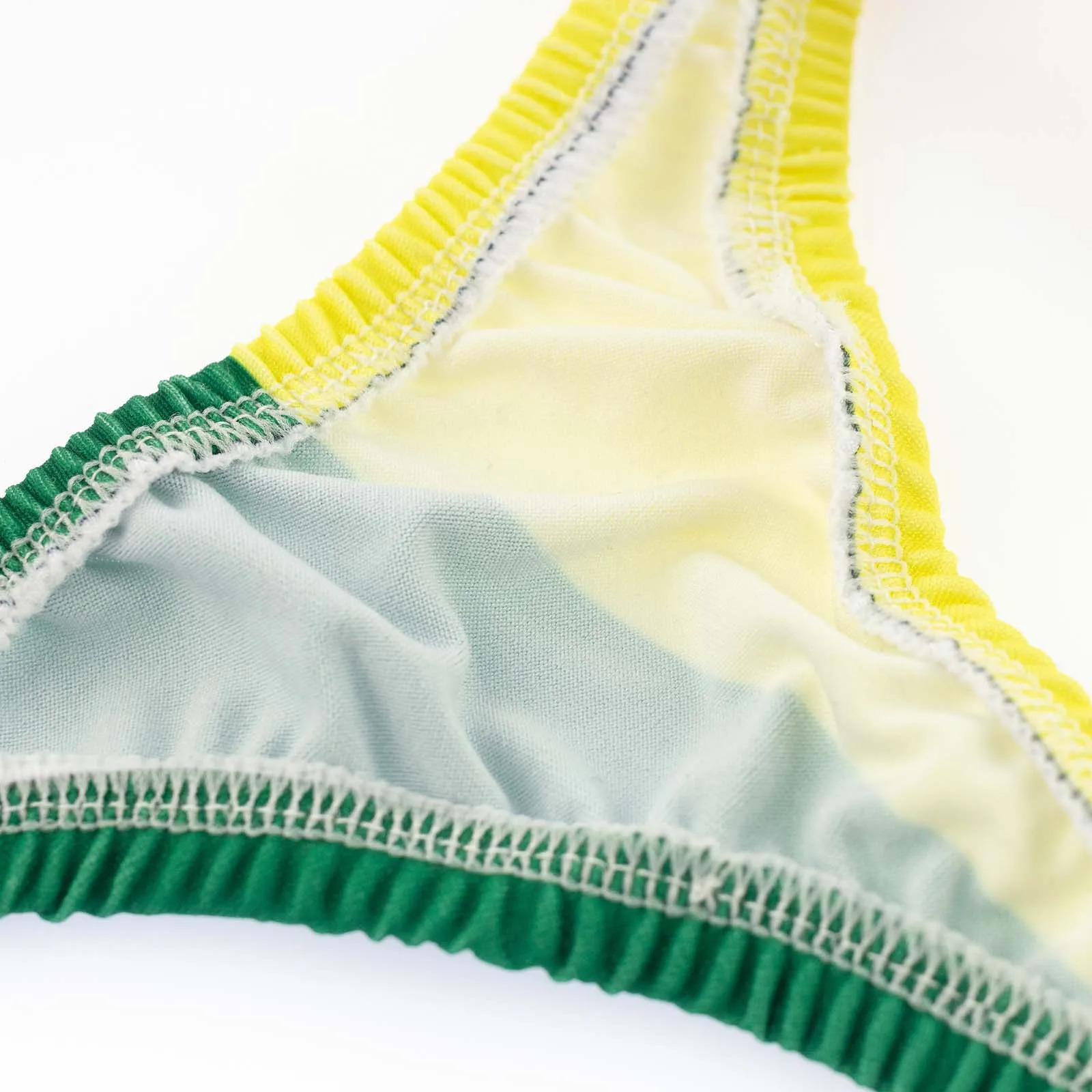 Mens sexy underwear open thong Mankini rainbow one-piece swimsuit thong underwear swimsuit 250207