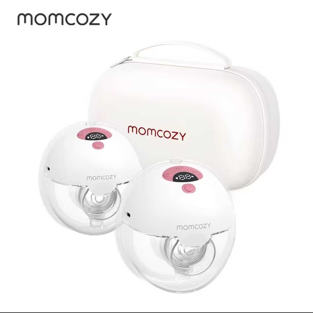 Breastpumps Electric Breast Pump Portable with Baby Mouth Double-Sealed Double-Suction 3 Modes 9 Levels Breast Feeding Baby Accessories S241252