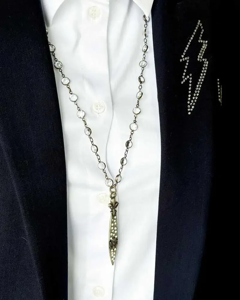 crystalembellished blazer women lapels long sleeves two side flap pockets high fashion autumn winter blazers female 250106