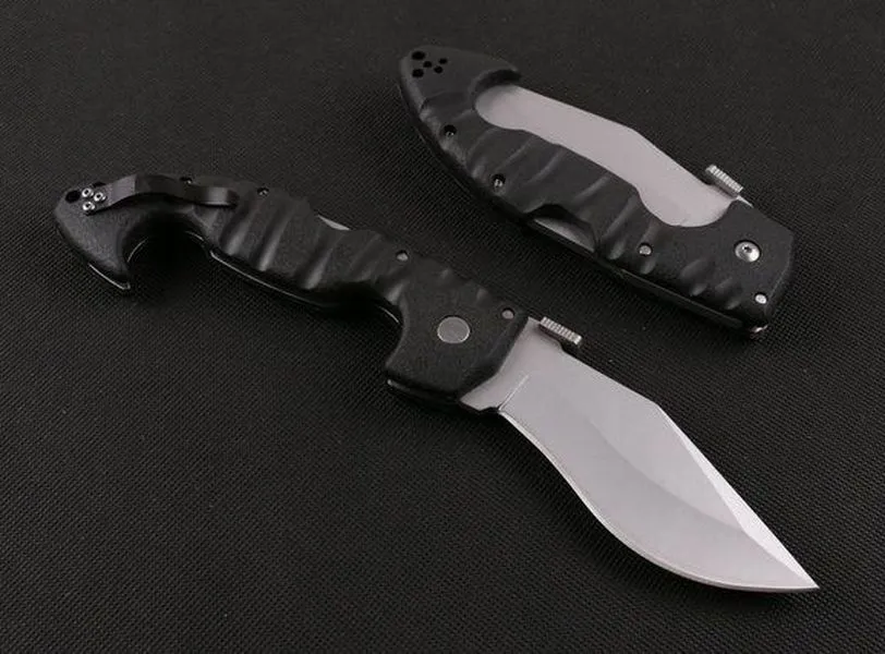 Colst dogleg dog leg spartan knife ABS titanium Handle Tactical Rescue Pocket Folding Knife Hunting Fishing EDC Survival Tool Knives CUP25021111