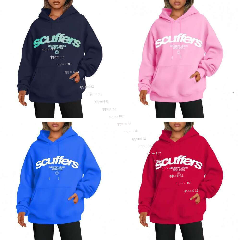 5s Designer Men's Scuffers Hoodies Scuffer Women Sweatshirts Streetwear Tops Grunge Clothes Gothic Korean Goth Oversized plus size Hoodie xs-5xl wholesalers 08