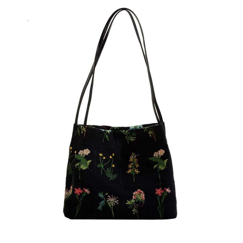 Women's Bags Large capacity bag, women's versatile new canvas bag, casual shoulder bag, high-end feel