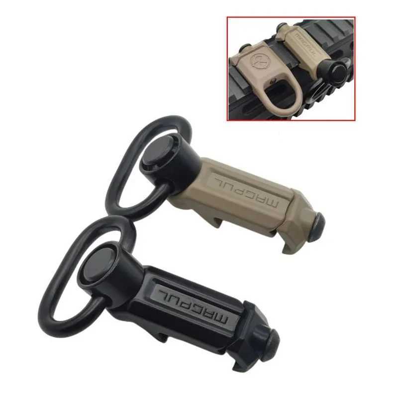 Metal Buckle QD Sling Swivel 20mm Picatinny Rail Mount Base Quick Detach Rail Mount for Milk Railgun AccessoriesW250211