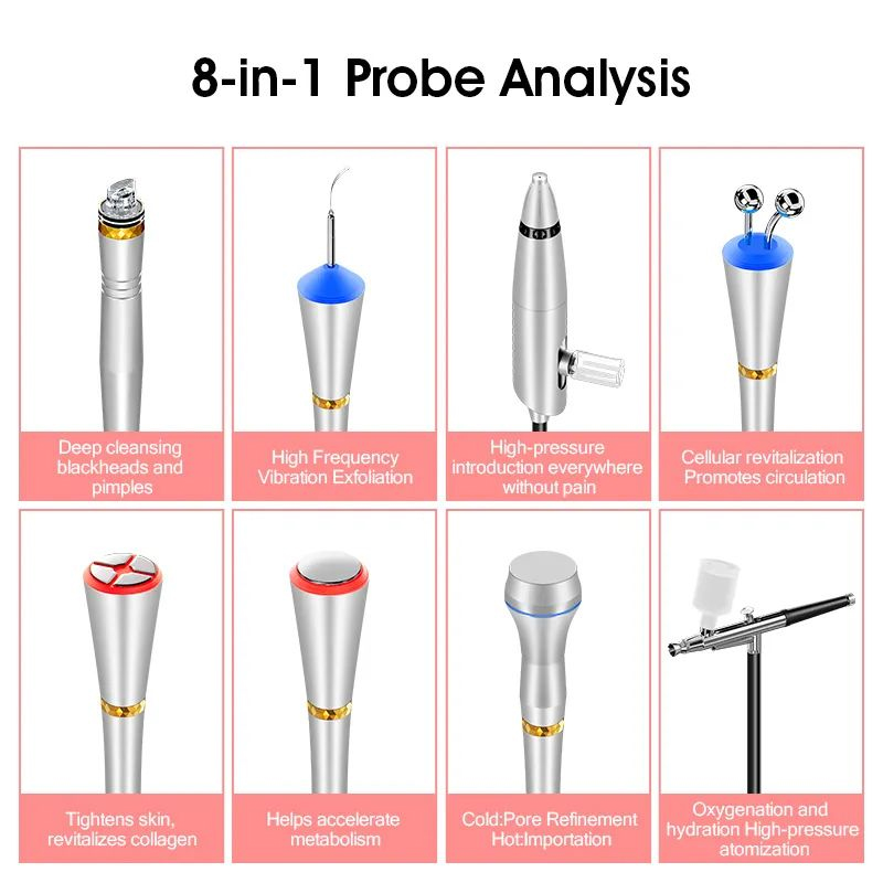 High Quality M29 Beauty Microdermabrasion Oxygen Jet Aqua Beautys Device Skin Care Deep Cleaning Black Head Removal Pore Shrinking Skin Moisturizer Ma