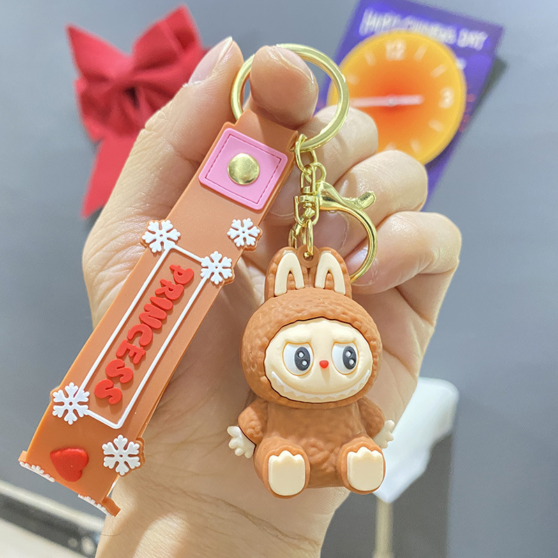 Wholesale Labub Cute series keychain Christmas Gift