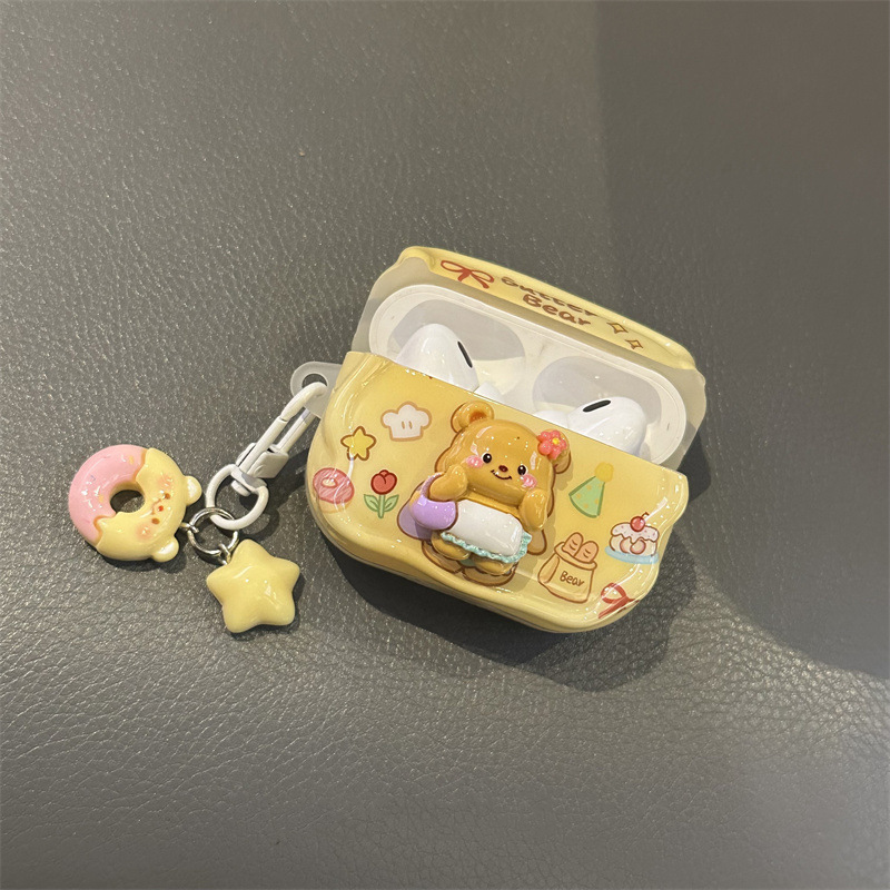 Butter Bear Suitable for Pods4 Protective Cover 3 Pro2 Earphone Cover Earphone Case 2