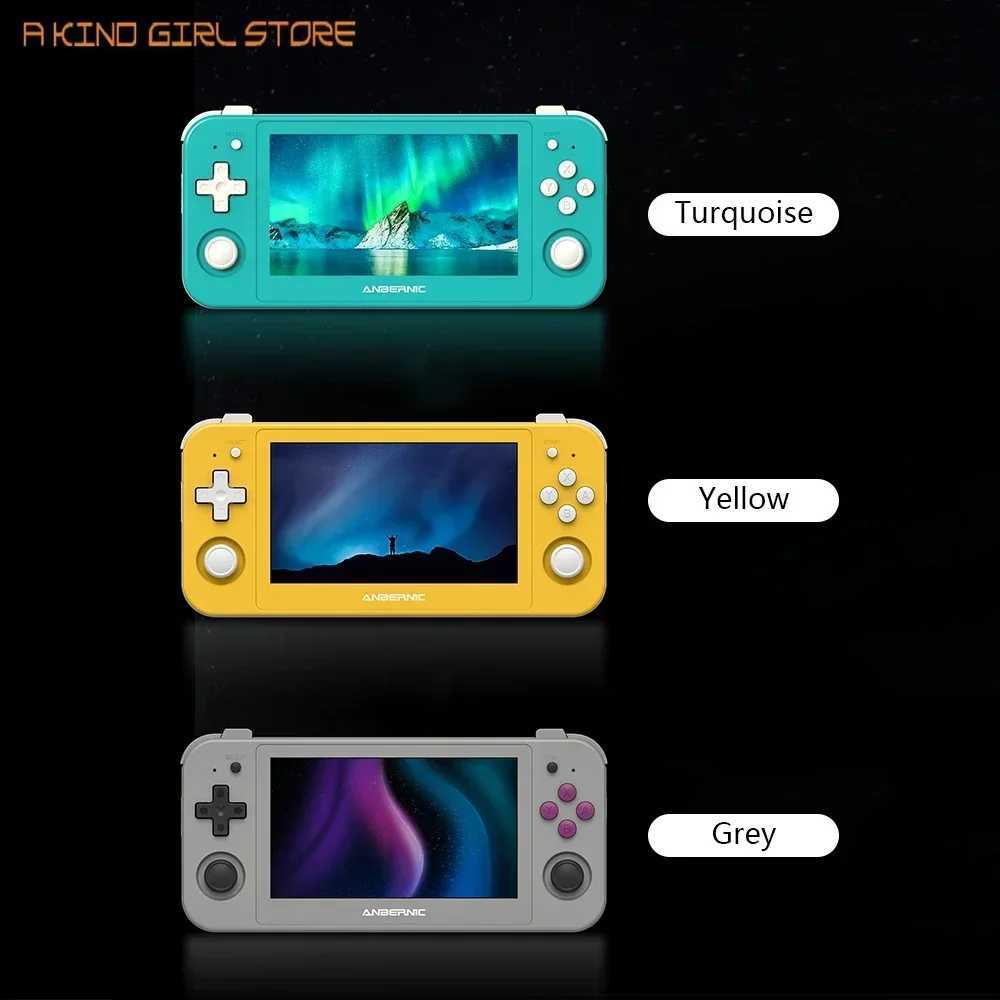 RG505 Retro Handheld Game Console 4.95 inch OLED Touch Sn Android 12 System Unisoc Tiger T618 4.95 INCH OLED With 4000+ GameXJ250211