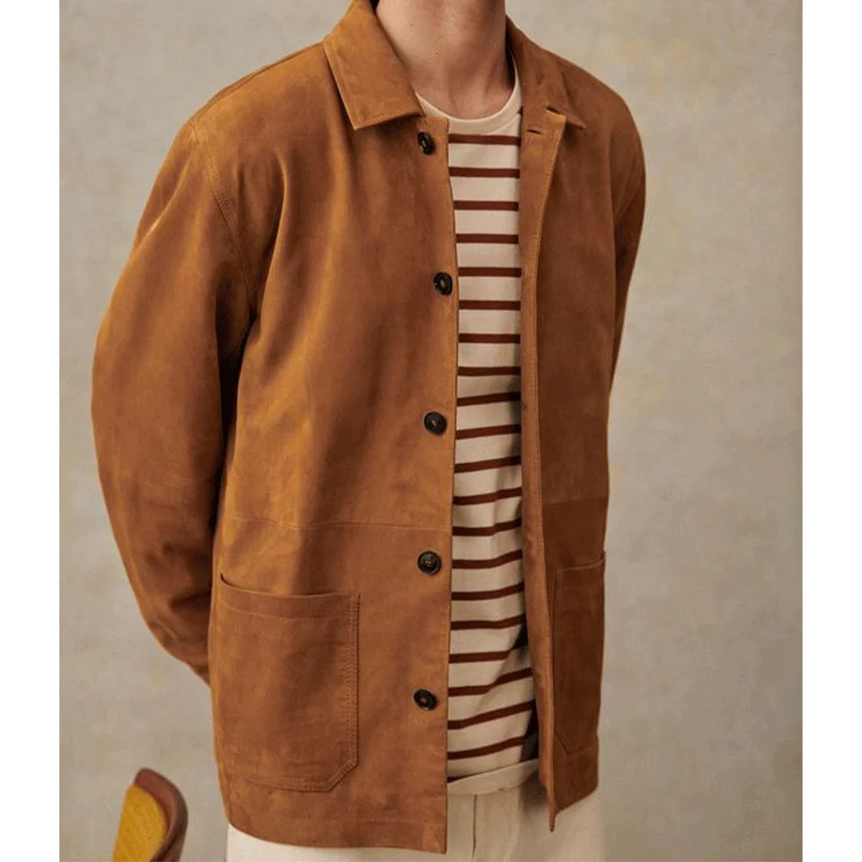 Mens Suede Jacket Man Coat for Men Mens Jackets for Suit in Suits Blazers Male Coats Blazzer Dress Elegant Jakets 250207
